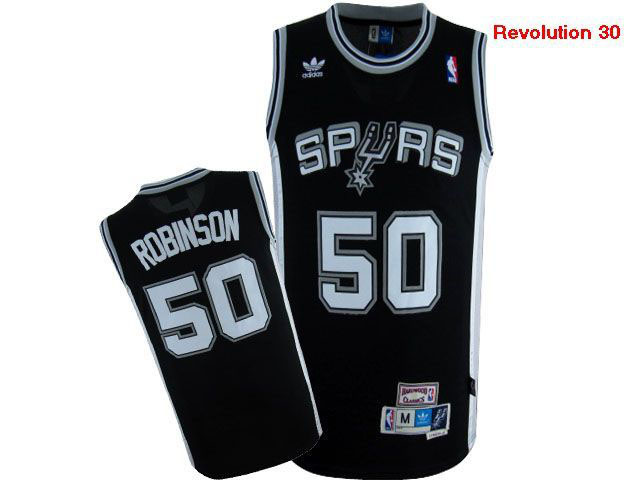 New NBA San Antonio Spurs Robinson 5 Revolution 30 Swingman Adidas Jersey